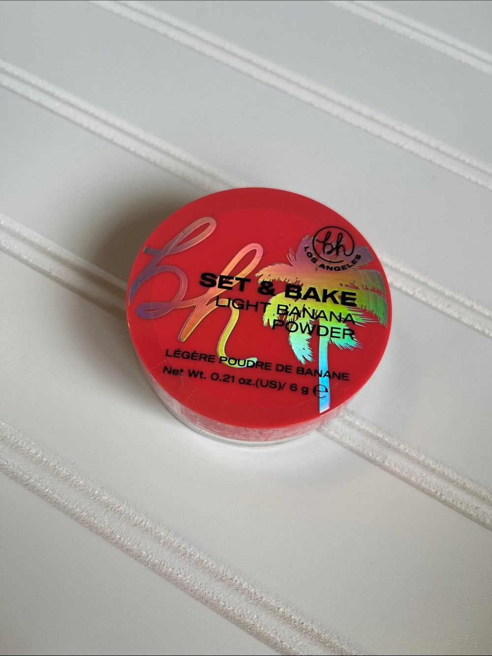 BH Cosmetics Set & Bake Light Banana Powder - vegan & dermatologically tested